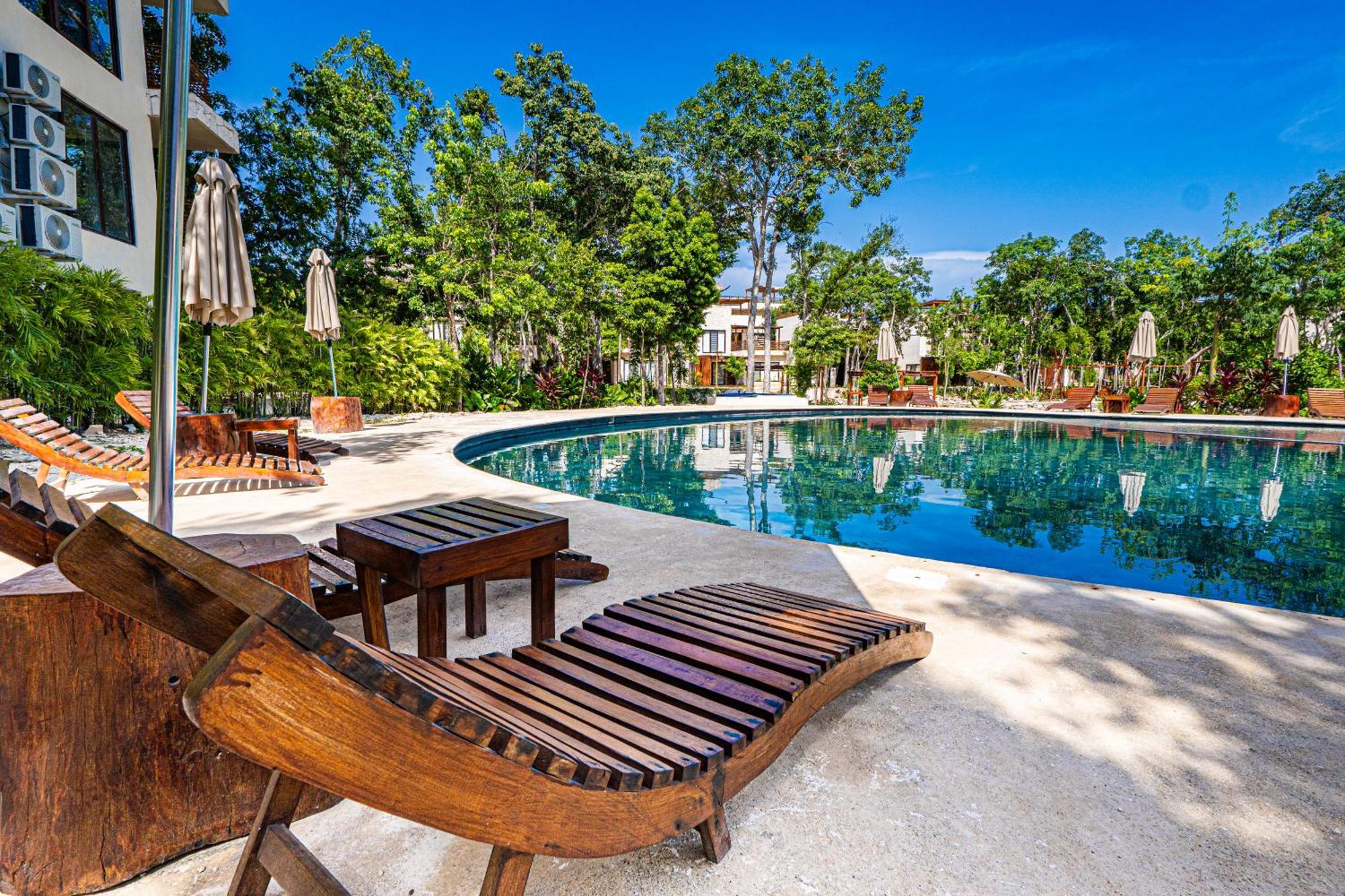 Tulum Jungle Villas - Chakra Artbat Buitenkant foto